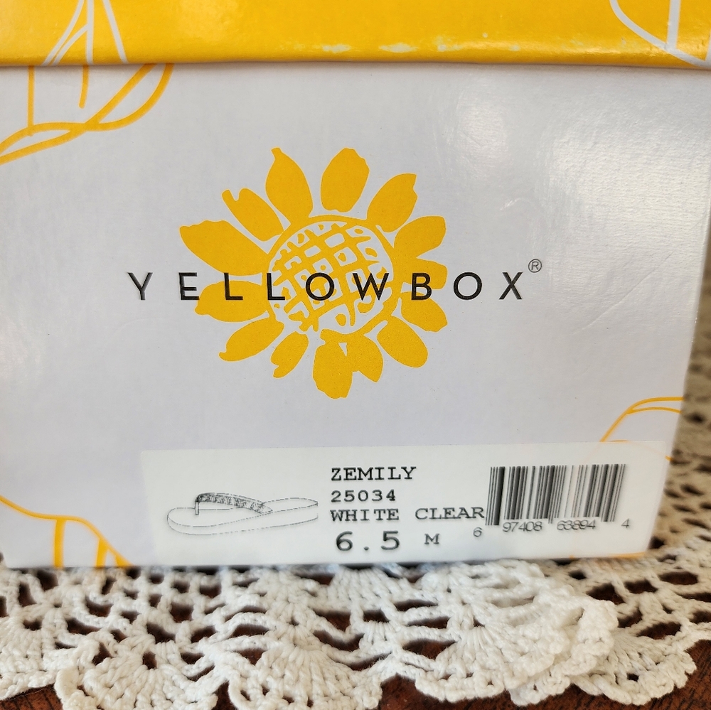 Yellow Box Zemily Rhinestone Sandal - Picture 5 of 5